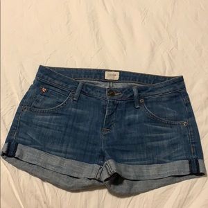 Hudson low-rise Jean shorts